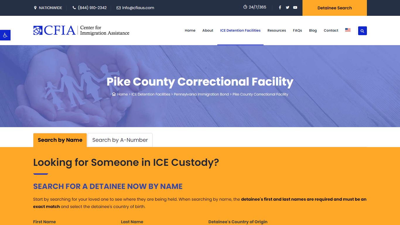 Pike County Correctional Facility - Center for Immigration Assistance